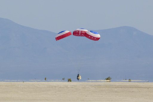 Boeing Orbital Flight Test-2 Landing