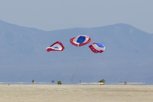 Boeing Orbital Flight Test-2 Landing