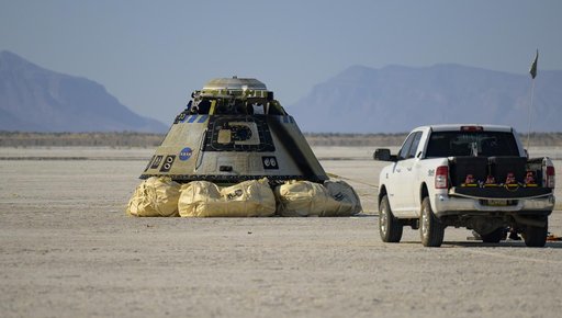 Boeing Orbital Flight Test-2 Landing