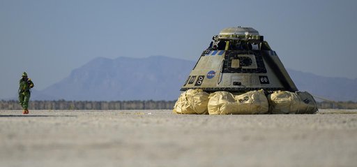 Boeing Orbital Flight Test-2 Landing