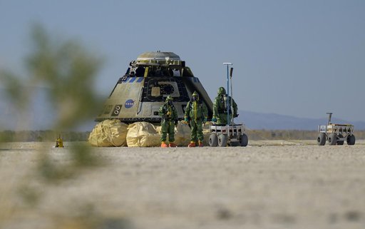 Boeing Orbital Flight Test-2 Landing