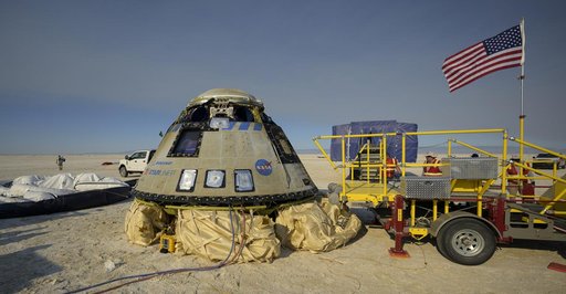 Boeing Orbital Flight Test-2 Landing