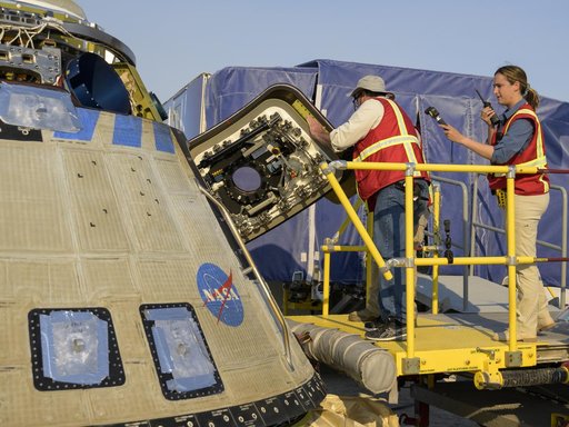 Boeing Orbital Flight Test-2 Landing