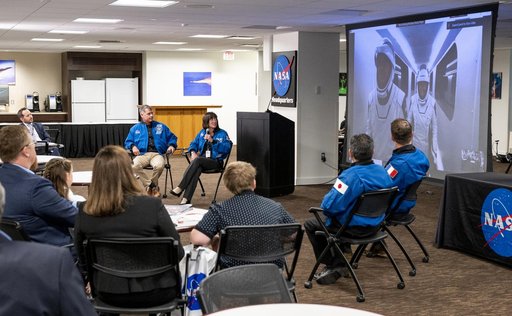 NASA’s SpaceX Crew-2 Astronauts Headquarters Presentation
