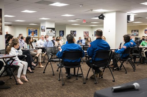 NASA’s SpaceX Crew-2 Astronauts Headquarters Presentation