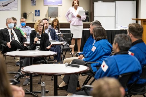 NASA’s SpaceX Crew-2 Astronauts Headquarters Presentation