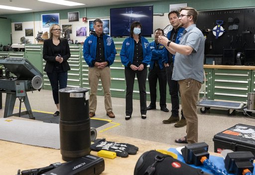 NASA’s SpaceX Crew-2 astronauts tour National Geographic