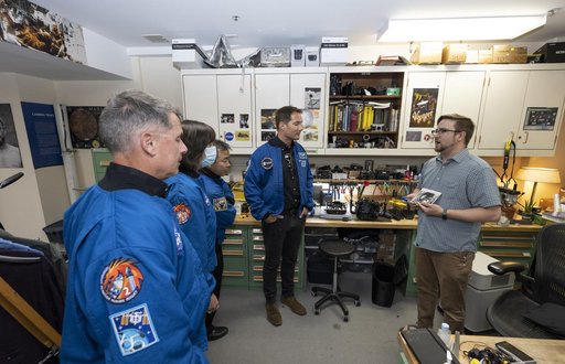 NASA’s SpaceX Crew-2 astronauts tour National Geographic