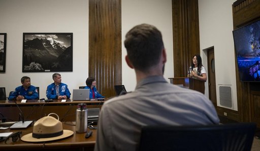 NASA’s SpaceX Crew-2 Astronauts at the National Park Service
