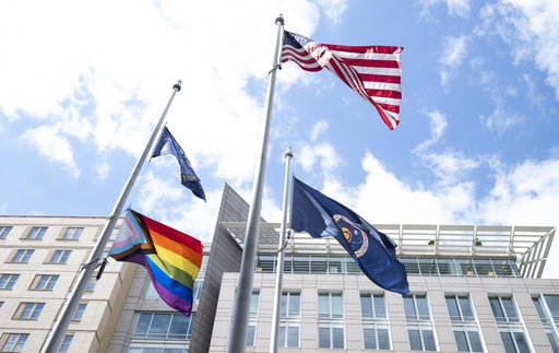 Progress Pride Flag at NASA Headquarters