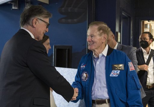 NASA Admin, SpaceX Crew-2, and U.S. Rep. Don Beyer Meet Students