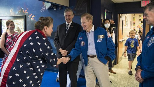 NASA's Crew-2 Astronauts Visit Arlington Elementary School
