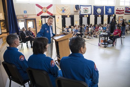 NASA's Crew-2 Astronauts Visit Arlington Elementary School