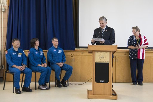 NASA's Crew-2 Astronauts Visit Arlington Elementary School