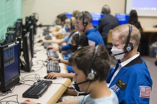 NASA's Crew-2 Astronauts Visit Arlington Elementary School