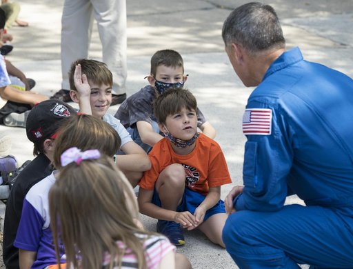 NASA's Crew-2 Astronauts Visit Arlington Elementary School