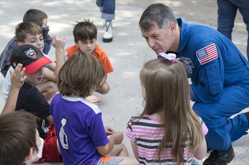 NASA's Crew-2 Astronauts Visit Arlington Elementary School