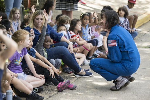 NASA's Crew-2 Astronauts Visit Arlington Elementary School