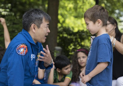 NASA's Crew-2 Astronauts Visit Arlington Elementary School