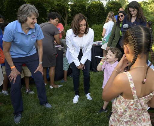 VP Harris Hosts NASA, Disney Pixar for STEM Events