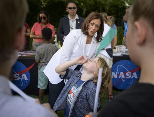 VP Harris Hosts NASA, Disney Pixar for STEM Events