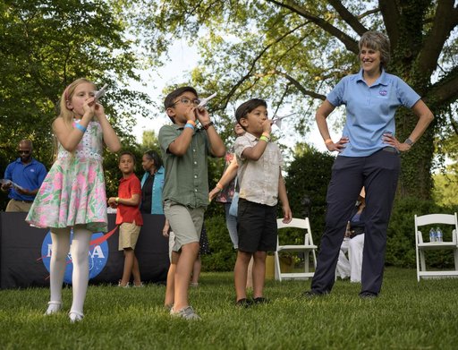 VP Harris Hosts NASA, Disney Pixar for STEM Events