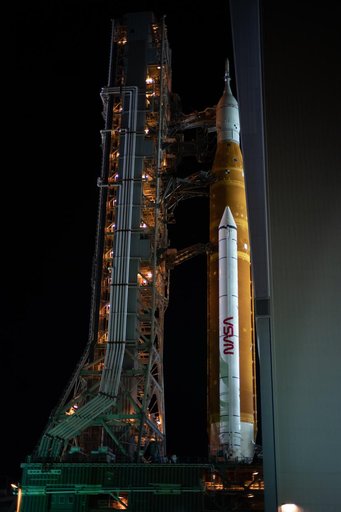 Artemis I Rollout