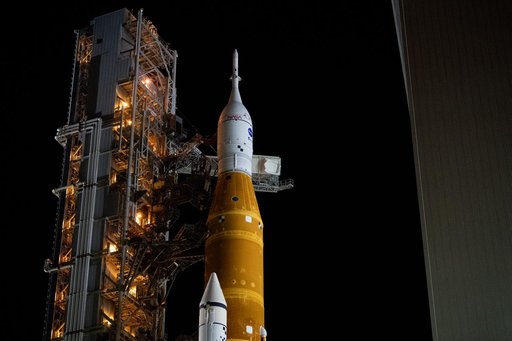 Artemis I Rollout