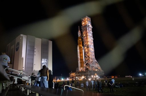 Artemis I Rollout