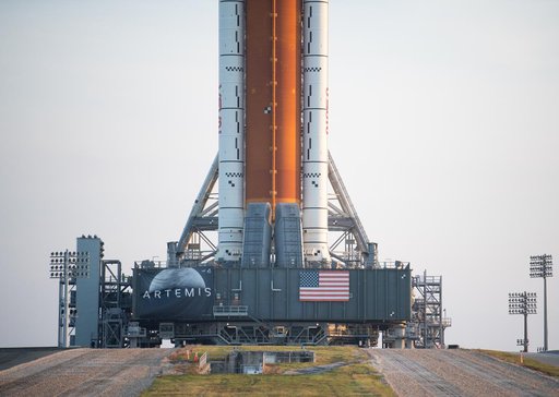 Artemis I Rollout