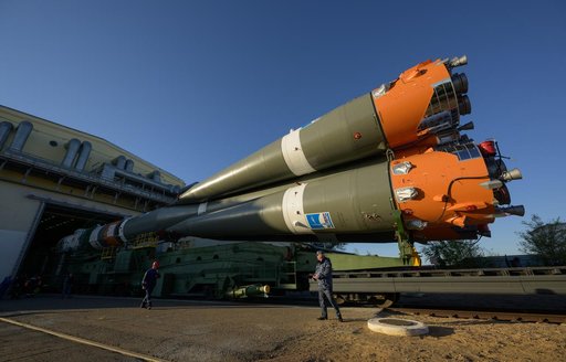 Expedition 68 Soyuz Rollout