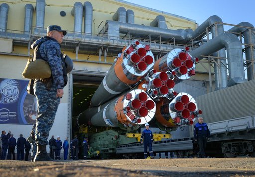 Expedition 68 Soyuz Rollout