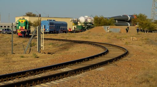 Expedition 68 Soyuz Rollout