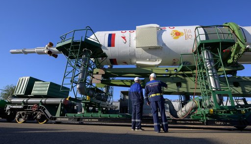 Expedition 68 Soyuz Rollout