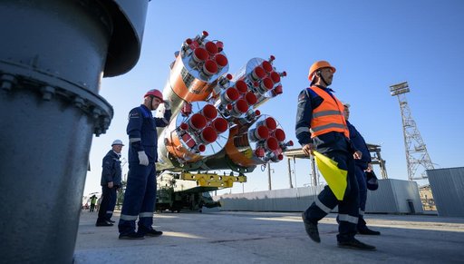 Expedition 68 Soyuz Rollout