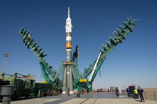 Expedition 68 Soyuz Rollout