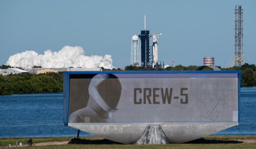 NASA’s SpaceX Crew-5 Final Prelaunch Engine Firing Test