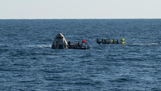 NASA’s SpaceX Crew-4 Splashdown