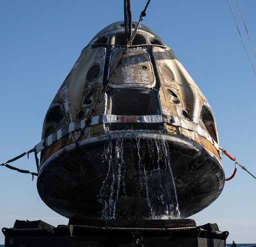 NASA’s SpaceX Crew-4 Splashdown