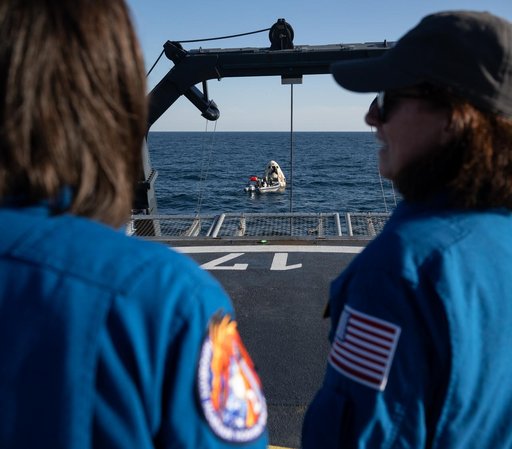 NASA’s SpaceX Crew-4 Splashdown