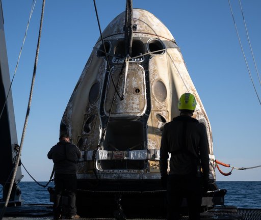 NASA’s SpaceX Crew-4 Splashdown