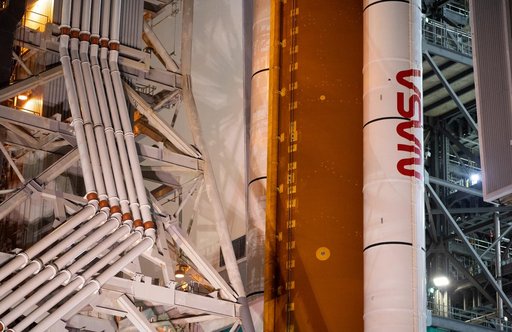 Artemis I Rollout
