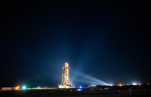 Artemis I Rollout