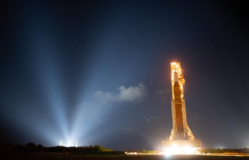 Artemis I Rollout