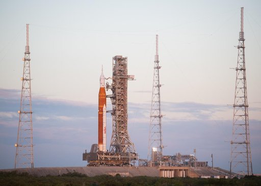 Artemis I Rollout