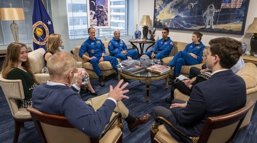 NASA’s SpaceX Crew-3 Meet and Greet with Leadership