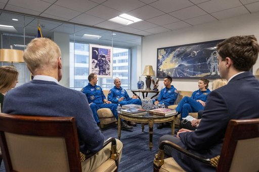 NASA’s SpaceX Crew-3 Meet and Greet with Leadership
