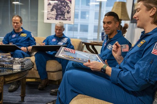 NASA’s SpaceX Crew-3 Meet and Greet with Leadership
