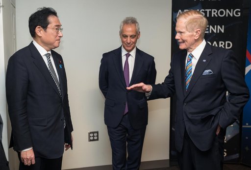 U. S. and Japan Space Agreement Signing
