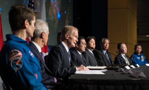 U. S. and Japan Space Agreement Signing